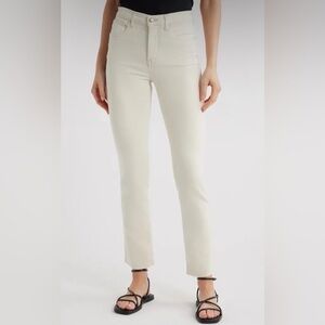 Madewell Women’s Stovepipe White Jeans - 27 Tall